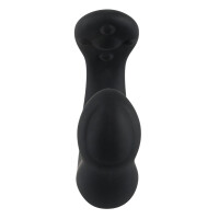 Prostata-Vibrator »Rebel« mit verdicktem Kopf - C-förmig - Schwarz
