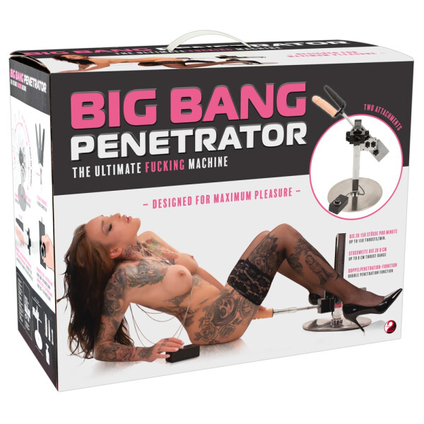 Sex-Maschine »mit zwei Dildoaufsätzen«