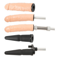 Sex-Maschine »mit zwei Dildoaufsätzen«