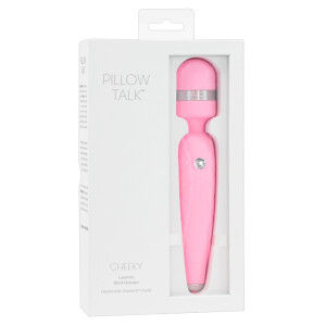 Massagestab »Pillow Talk - Cheeky - Rosa« - Stufenlos & Wiederaufladbar