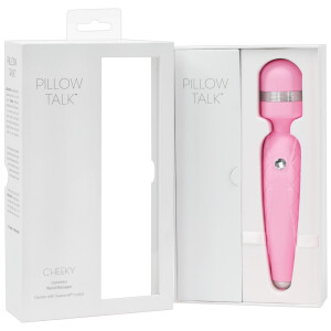 Massagestab »Pillow Talk - Cheeky - Rosa« - Stufenlos & Wiederaufladbar