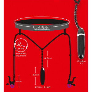 Bad Kitty Schamlippenspreizer mit Mini-Vibrator
