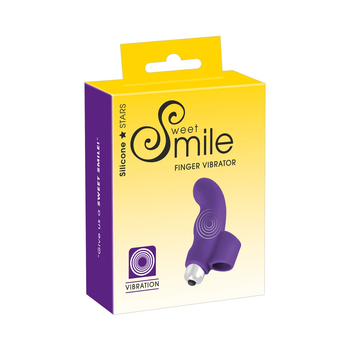 Sweet Smile Fingervibrator zur G-Punkt-Stimulation - Lila