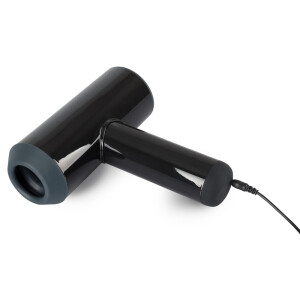 Vibro-Masturbator »Rebel« mit Doppel-Stimulation - Wasserdicht - Schwarz
