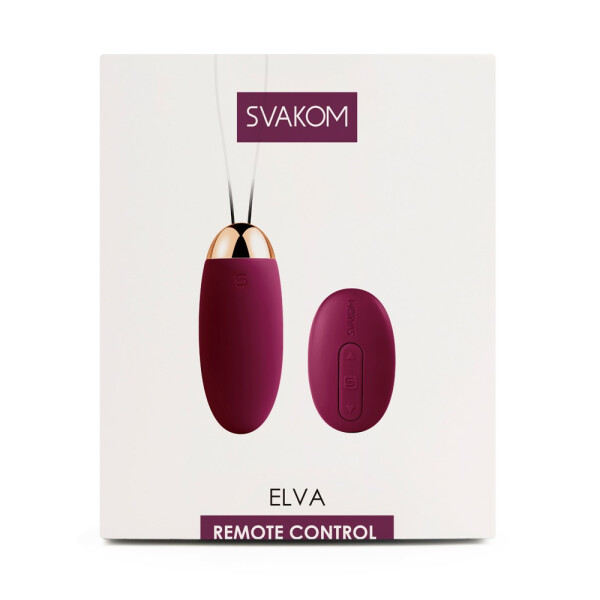 Vibro-Ei »Svakom - Elva« mit Fernbedienung & wassderdicht - Lila