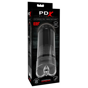 Penispumpe & Masturbator »PDX Extender Pro« - Schwarz