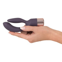 Rabbitvibrator »Elegant Double Vibe« - Biegsam - Lila