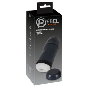 Masturbator »Rebel« mit Saugfunktion & Vibration