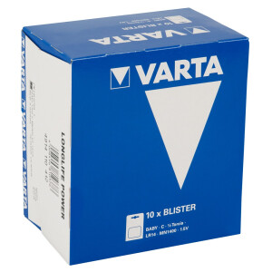 Batterie - Typ: »C« - Varta - 10 x 2 Stück