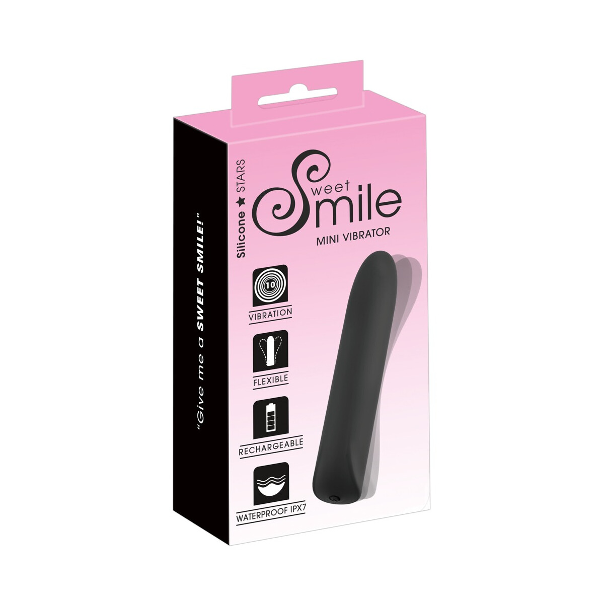 Sweet Smile Mini Vibrator black box