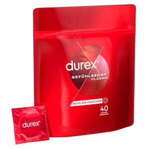 Durex Kondome »Gefühlsecht - Classic« - Inhalt: 40 Stück
