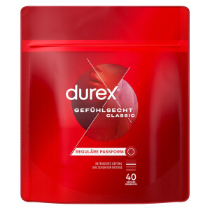 Durex Kondome »Gefühlsecht - Classic« - Inhalt: 40 Stück