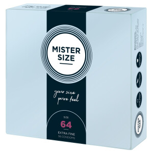 Mister Size Kondome - Breite: 64 mm - Inhalt: 36 Stück