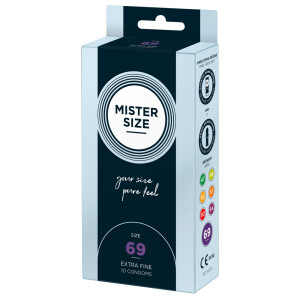 Mister Size Kondome - Breite: 69 mm - Inhalt: 10 Stück
