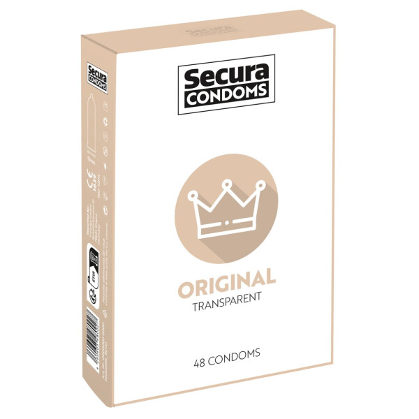 Secura Kondome »Original« - Natürliches Gefühl - Inhalt: 48 Stück