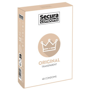Secura Kondome »Original« - Natürliches Gefühl - Inhalt: 48 Stück