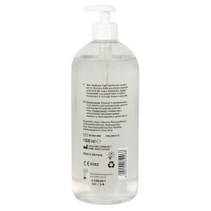 Gleitgel »Just Glide« auf Wasserbasis - Sensitiv und Vegan - Inhalt 1 Liter