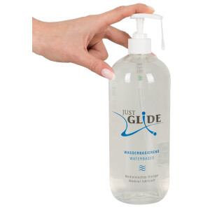 Gleitgel »Just Glide« auf Wasserbasis - Sensitiv und Vegan - Inhalt 1 Liter