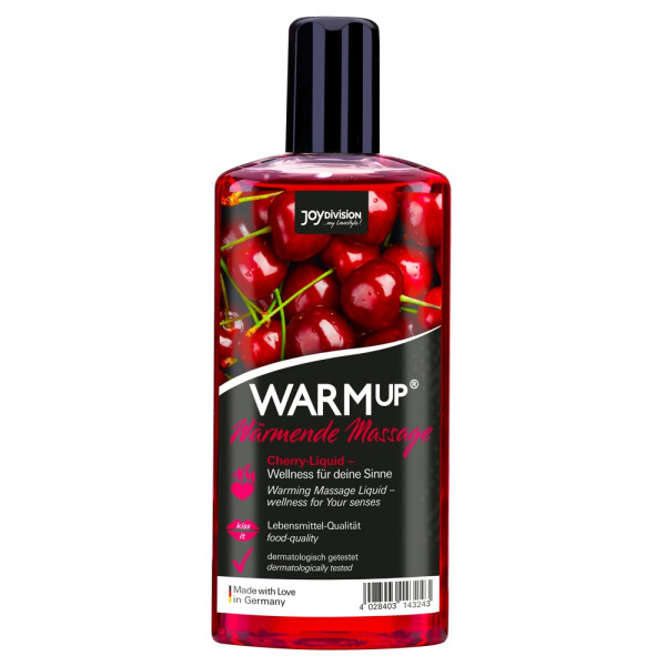 Massageöl WARMup »Kirsch« - Wärmend - Inhalt 150 ml