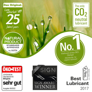 Biologisches Gleitgel »BIOglide« - Inhalt 150 ml
