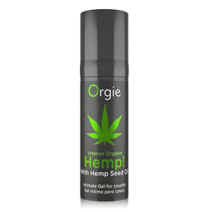 Intim-Gel »Orgasm Hemp« mit Hanfsamen-Öl - Inhalt 15 ml