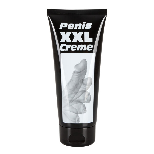 Penis XXL-Creme - Massage & Pflege mit Jojoba-Öl und Ginkgo-Extrakten - Inhalt 200 ml