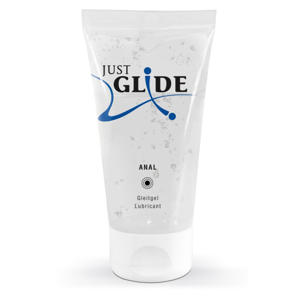 Gleitgel »Just Glide - Anal« - Auf Wasserbasis - Sensitiv und Vegan - Inhalt 50 ml