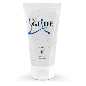 Gleitgel »Just Glide - Anal« - Auf Wasserbasis - Sensitiv und Vegan - Inhalt 50 ml