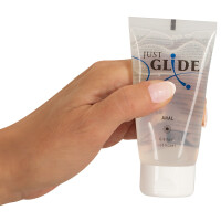 Gleitgel »Just Glide - Anal« - Auf Wasserbasis - Sensitiv und Vegan - Inhalt 50 ml
