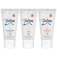 Gleitgel »Just Glide - 3 x 50« - Wasserbasierend und Vegan - Inhalt 150 ml