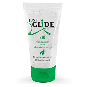 Gleitgel »Just Glide Bio« - auf Wasserbasis - Vegan - Inhalt 50 ml