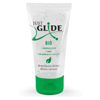 Gleitgel »Just Glide Bio« - auf Wasserbasis - Vegan - Inhalt 50 ml