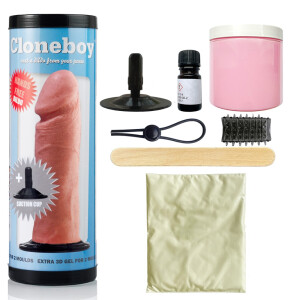 Penis-Abdruck-Set »Cloneboy Saugfuß« - Ihr Penis als Dildo mit Saugfuß