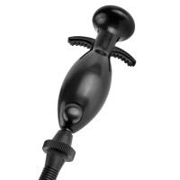 Vagina-Saugschale mit Vibro-Ei & Pumpe - Schwarz
