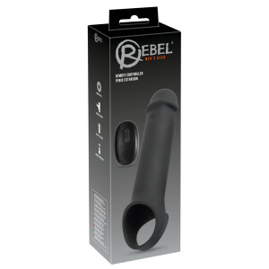Penishülle mit Hodenring & Vibration + Fernbedienung