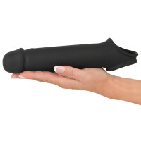 Penishülle mit Hodenring & Vibration + Fernbedienung