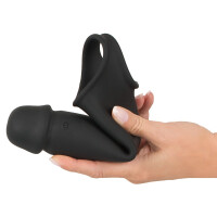 Penishülle mit Hodenring & Vibration + Fernbedienung