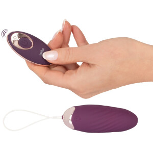 Vibro-Ei mit Fernbedienung - Schüttelt & Pulsiert - Lila