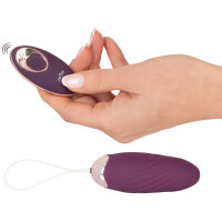 Vibro-Ei mit Fernbedienung - Schüttelt & Pulsiert - Lila