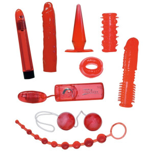 Lovetoy-Set »Red Roses« - Rot - 9-teilig