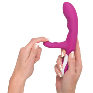 Javida Vibrator »Heating Vibe« mit Wärmefunktion - Wiederaufladbar - Lila