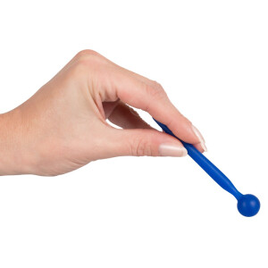 Dilator Harnröhren-Dehner »Sperm Stopper« - Mit Kugel-Spitze - Blau