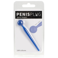 Dilator Harnröhren-Dehner »Sperm Stopper« - Mit Kugel-Spitze - Blau