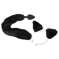 Bad Kitty »Pet Play Set« - Plug mit Schwanz + Ohren - Schwarz