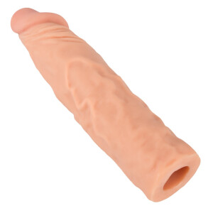 Penis-Manschette - Verlängert Penis um 3 cm -  Hautfarben