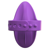 Fingervibrator mit verstellbarer Schlaufe - Wasserfest - Lila