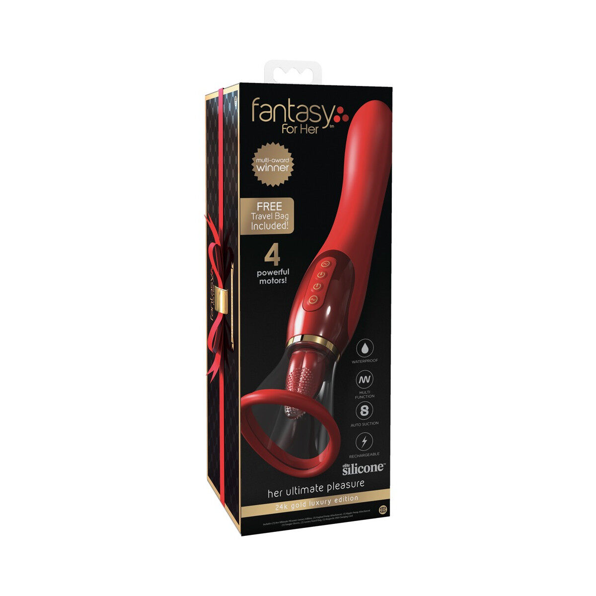 Klitorisreizer & Vibrator & Saugschale in Einem - Ro