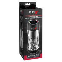 Transparenter Vibro-/Saug-Masturbator " Viewtube Pro "