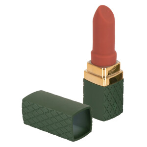 Mini-Vibrator »Emerald Love« in Lippenstift-Optik - Grün