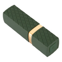 Mini-Vibrator »Emerald Love« in Lippenstift-Optik - Grün